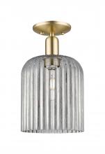 Innovations Lighting 716-1C-CB-G559-8SM - Bridal Veil - 1 Light - 8 inch - Champagne Bronze - Semi-Flush Mount