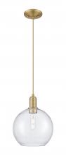 Innovations Lighting 716-1P-BB-G124-10 - Athens - 1 Light - 10 inch - Brushed Brass - Cord hung - Mini Pendant