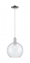 Innovations Lighting 716-1P-PC-G124-10 - Athens - 1 Light - 10 inch - Polished Chrome - Cord hung - Mini Pendant