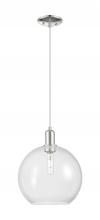 Innovations Lighting 716-1P-PN-G122-12 - Athens - 1 Light - 12 inch - Polished Nickel - Cord hung - Mini Pendant