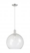Innovations Lighting 716-1P-SN-G124-14 - Athens - 1 Light - 14 inch - Brushed Satin Nickel - Cord hung - Mini Pendant