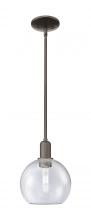 Innovations Lighting 716-1S-OB-G124-8 - Athens - 1 Light - 8 inch - Oil Rubbed Bronze - Stem hung - Mini Pendant