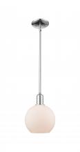 Innovations Lighting 716-1S-PC-G121-8 - Athens - 1 Light - 8 inch - Polished Chrome - Stem hung - Mini Pendant