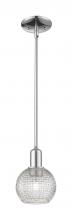 Innovations Lighting 716-1S-PC-G122C-6CL - Athens - 1 Light - 6 inch - Polished Chrome - Stem hung - Mini Pendant