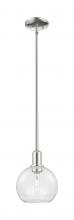 Innovations Lighting 716-1S-PN-G122-8 - Athens - 1 Light - 8 inch - Polished Nickel - Stem hung - Mini Pendant