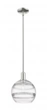 Innovations Lighting 716-1S-PN-G556-10CL - Rochester - 1 Light - 10 inch - Polished Nickel - Stem hung - Mini Pendant