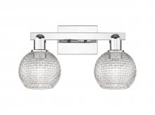 Innovations Lighting 716-2W-PC-G122C-6CL - Athens - 2 Light - 17 inch - Polished Chrome - Bath Vanity Light