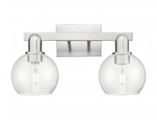 Innovations Lighting 716-2W-SN-G124-6 - Athens - 2 Light - 17 inch - Brushed Satin Nickel - Bath Vanity Light