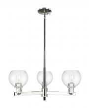 Innovations Lighting 716-3CR-PN-G122-6 - Athens - 3 Light - 28 inch - Polished Nickel - Stem hung - Flush Mount
