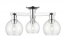 Innovations Lighting 716-3F-PC-G122-6 - Athens - 3 Light - 23 inch - Polished Chrome - Semi-Flush Mount