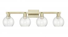 Innovations Lighting 716-4W-AB-G124-6 - Athens - 4 Light - 33 inch - Antique Brass - Bath Vanity Light