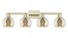 Innovations Lighting 716-4W-AB-G128-6 - Athens - 4 Light - 33 inch - Antique Brass - Bath Vanity Light