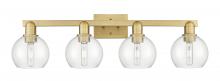 Innovations Lighting 716-4W-BB-G122-6 - Athens - 4 Light - 33 inch - Brushed Brass - Bath Vanity Light