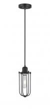 Innovations Lighting 900-1P-BK-CE225-BK - Muselet - 1 Light - 5 inch - Matte Black - Cord hung - Mini Pendant