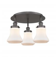 Innovations Lighting 916-3C-OB-G191 - Bellmont - 3 Light - 18 inch - Oil Rubbed Bronze - Flush Mount