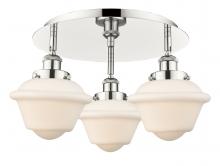 Innovations Lighting 916-3C-PN-G531 - Oxford - 3 Light - 19 inch - Polished Nickel - Flush Mount