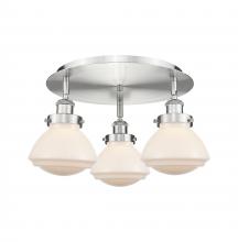 Innovations Lighting 916-3C-SN-G321 - Olean - 3 Light - 19 inch - Satin Nickel - Flush Mount