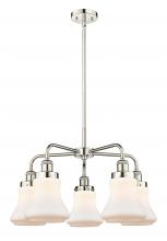 Innovations Lighting 916-5CR-PN-G191 - Bellmont - 5 Light - 25 inch - Polished Nickel - Chandelier