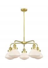 Innovations Lighting 916-5CR-SG-G321 - Olean - 5 Light - 25 inch - Satin Gold - Chandelier