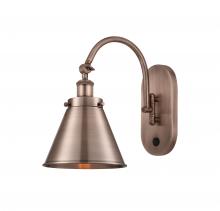 Innovations Lighting 918-1W-AC-M13-AC - Appalachian - 1 Light - 8 inch - Antique Copper - Sconce