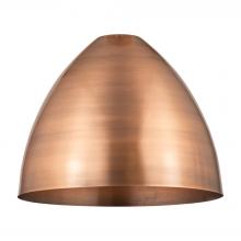 Innovations Lighting MBD-16-AC - Metal Bristol Light 16 inch Antique Copper Metal Shade