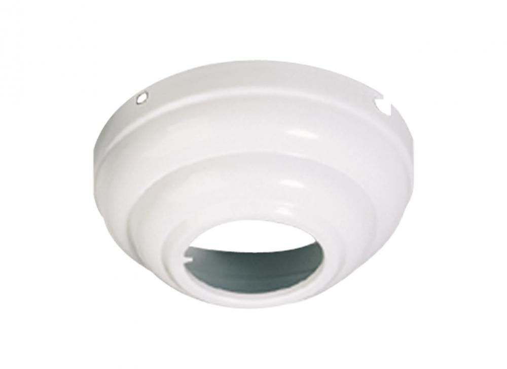 Slope Ceiling Adapter, Matte White