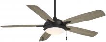 Minka-Aire F534L-CL/SG - 5F" CEILING FAN W/ LED LIGHT KIT