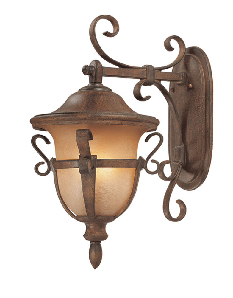 Tudor Outdoor 3 Light Medium Wall Bracket