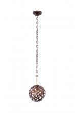 Kalco 501550CP - Ambassador 1 Light Mini Pendant