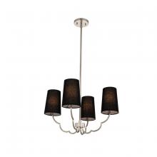 Kalco 514371PN - Sophia 4 Light Chandelier