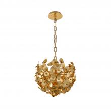 Kalco 514555GLD - Aster 3 Light Pendant