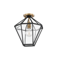 Troy C8211-PBR/TBK - Moss Semi Flush