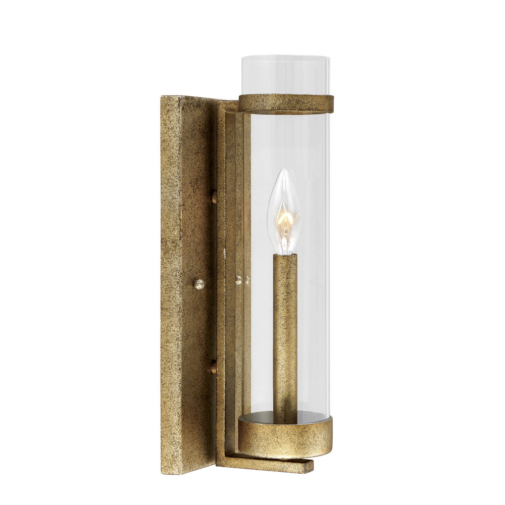 Milan 1-Light Wall Sconce Vintage Gold