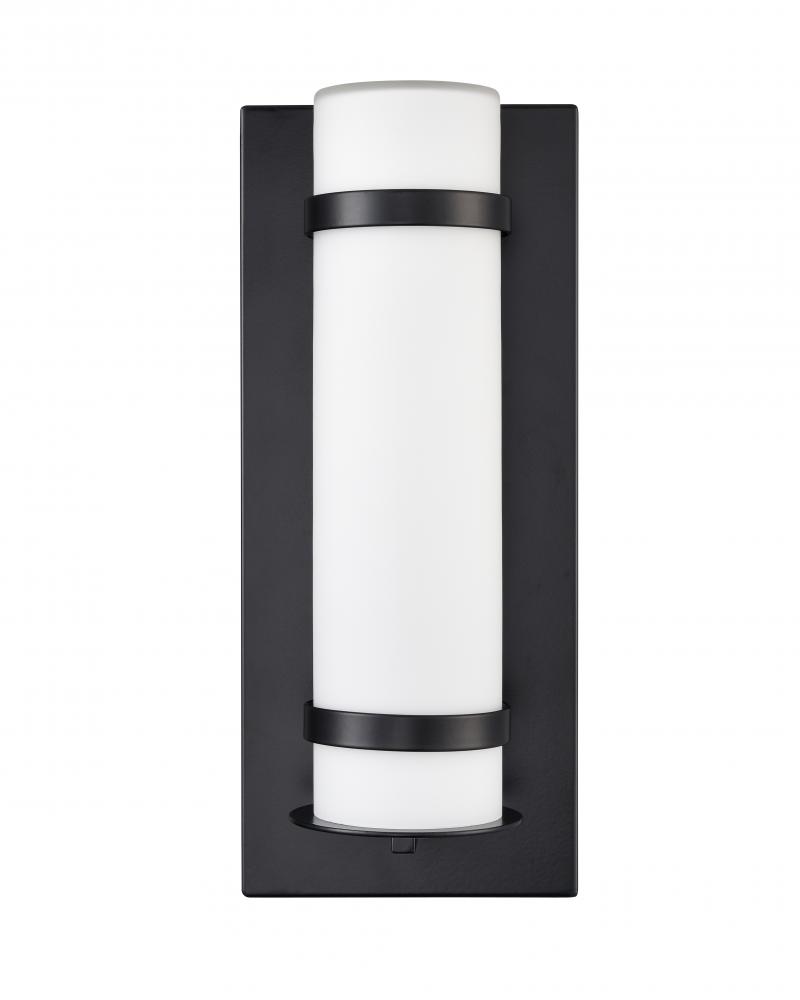 Outdoor Wall Sconce LED Powder Coated Black