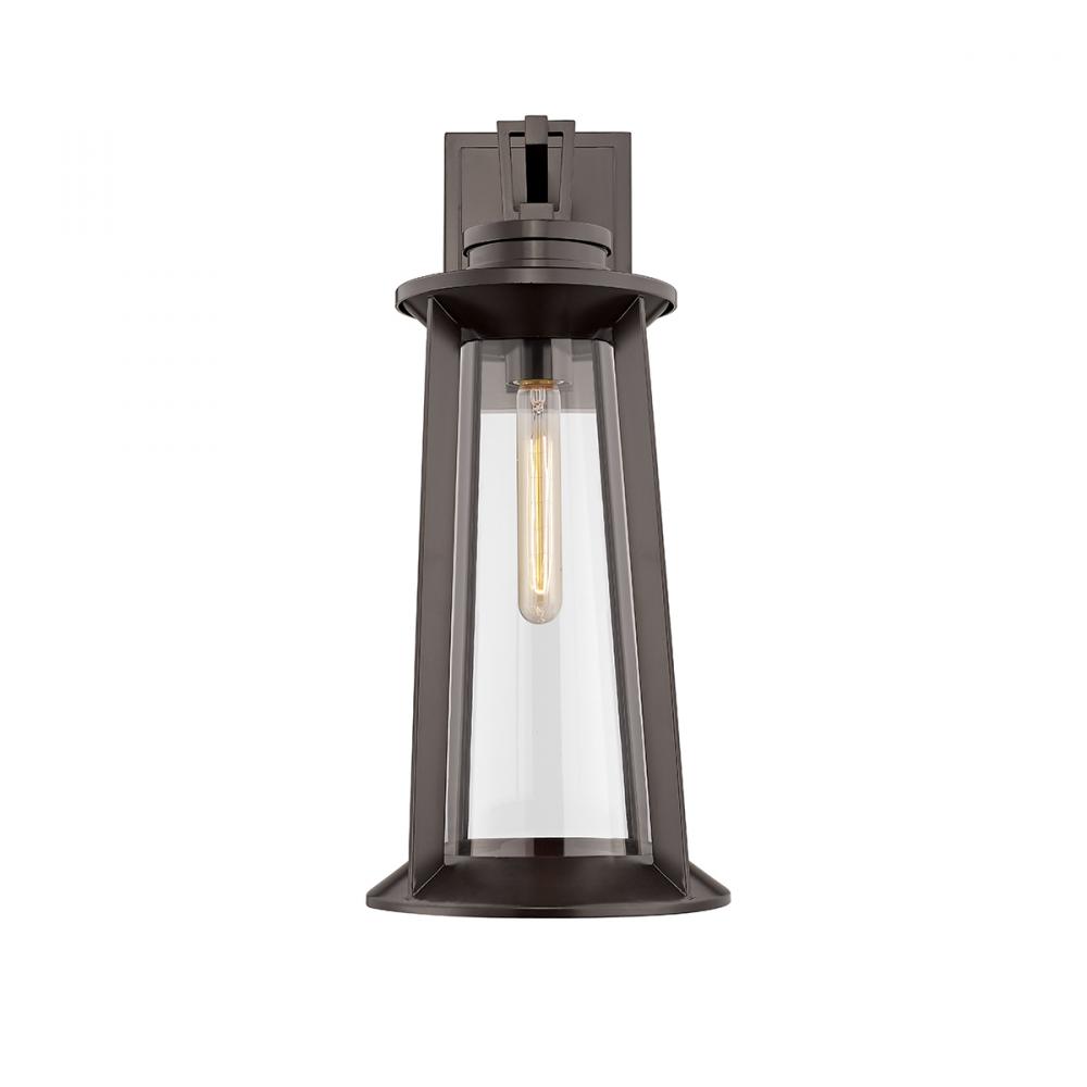 Bolling 1-Light Outdoor Wall Sconce Powder Coated Bronze