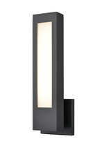 Millennium 8071-PBK - Amster 1-Light LED Outdoor Wall Sconce Powder Coated Black