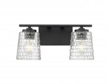 Millennium 22102-MB - Saben 2-Light Vanity Matte Black