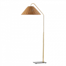 Mitzi by Hudson Valley Lighting HL599401-AGB/TBK - Lauren Floor Lamp