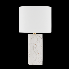 Mitzi by Hudson Valley Lighting HL620201-AGB - CORT Table Lamp