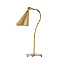 Mitzi by Hudson Valley Lighting HL285201-AGB - Lupe Table Lamp