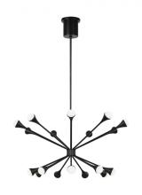 Visual Comfort & Co. Modern Collection 700LDY18B-LED930 - Lody 18-Light Chandelier