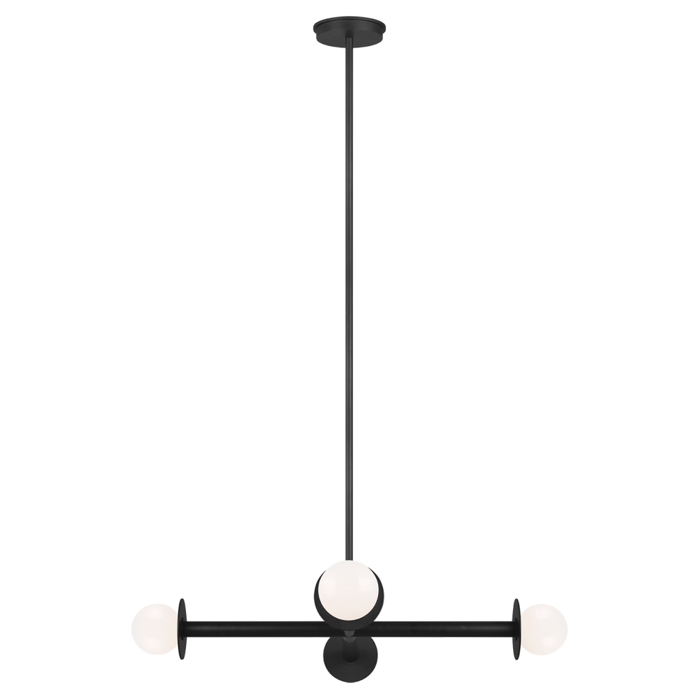 Nodes Wide Chandelier