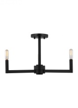 Visual Comfort & Co. Studio Collection 7764203EN-112 - Fullton Three Light Semi-Flush Mount