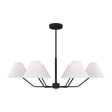 Visual Comfort & Co. Studio Collection DJC1016MBK - Burke Large Chandelier