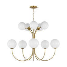 Visual Comfort & Co. Studio Collection KSC11210BBS - Noemie Large Chandelier