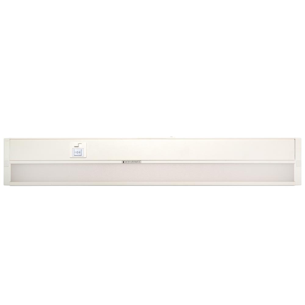 13 Watt; 22 Inch LED White Under Cabinet Light; CCT Selectable; 40000 Hours