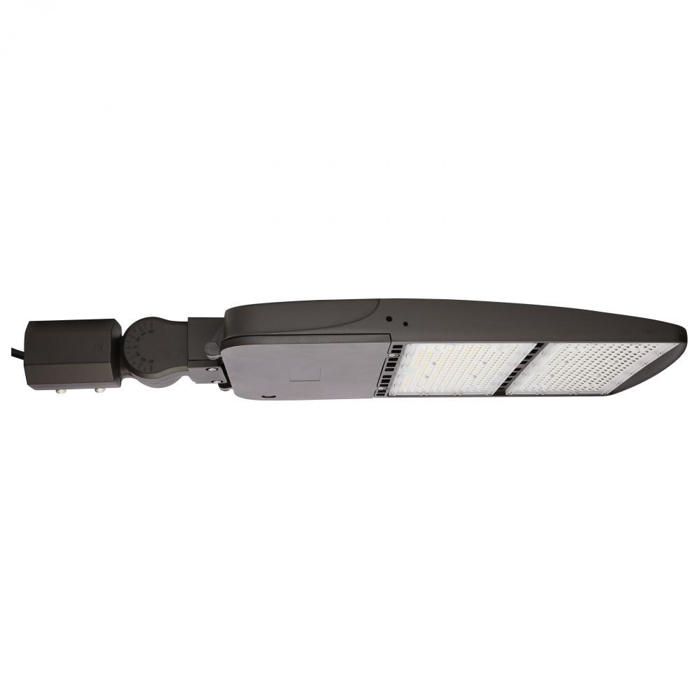 LED Area Light Type V; 240W; Bronze Finish; 5000K; 120-277V