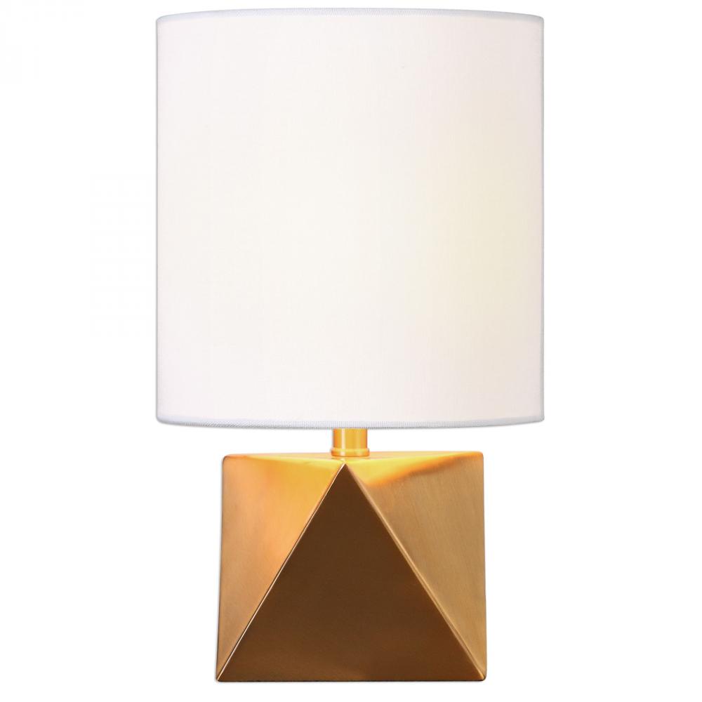 Uttermost Rhombus Gold Geometric Lamp