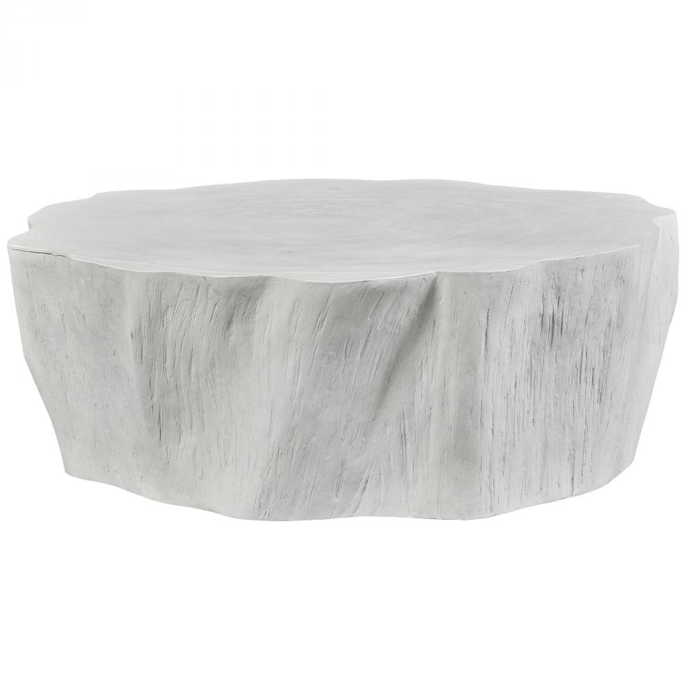 Uttermost Woods Edge White Coffee Table