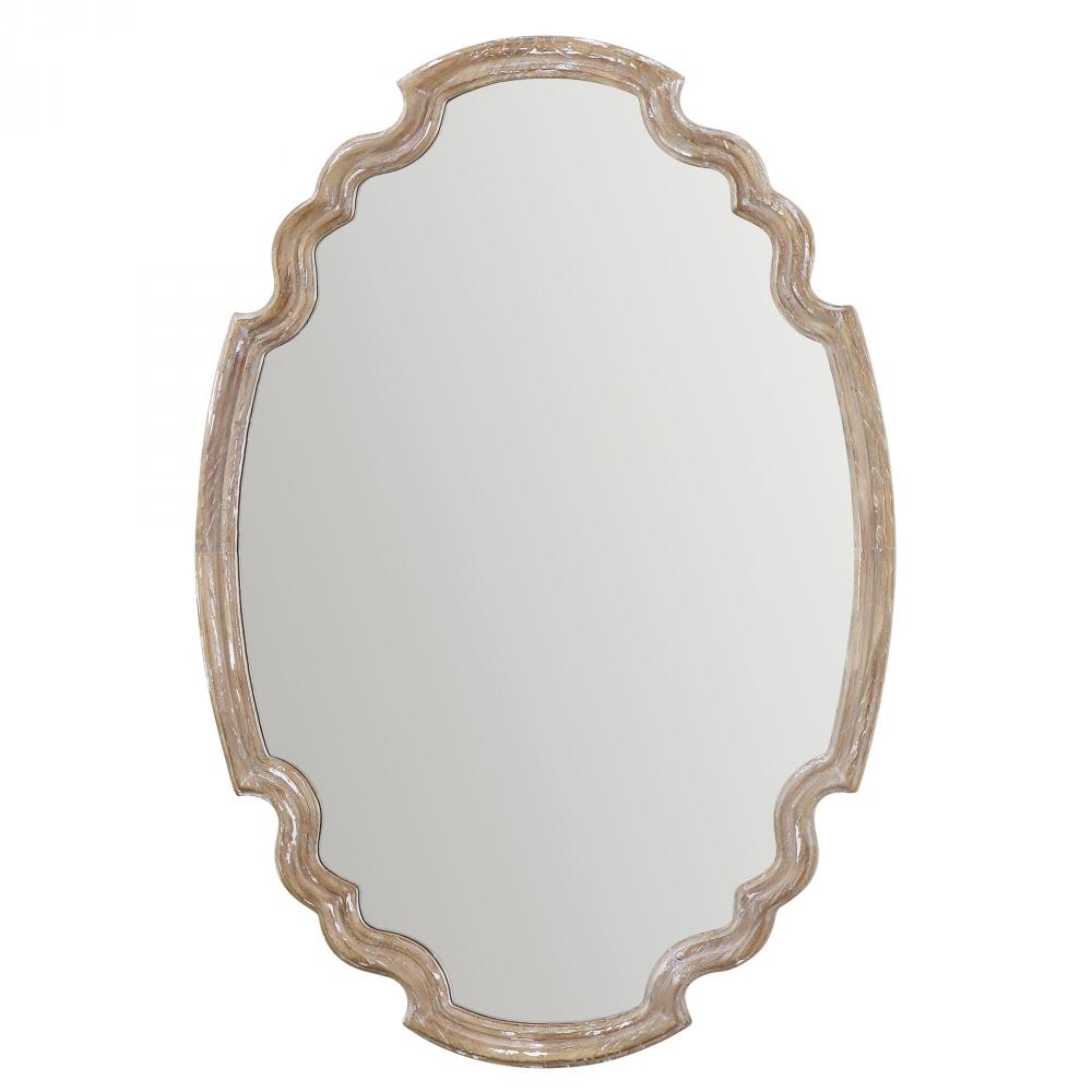 Ludovica Aged Wood Mirror